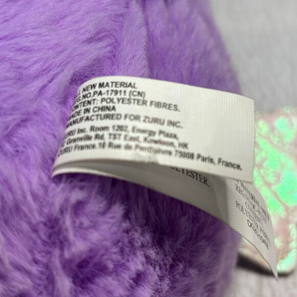 Zuru Rainbocorns Fairycorn Owlcorn Purple Owl with Fairy Wings Plush Toy - Picture 7 of 13